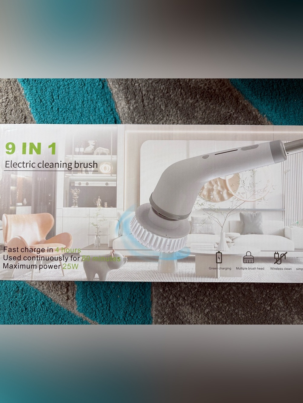 9 in 1 Electric Cleaning Brush